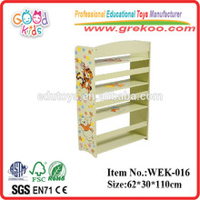 2014 new wooden book shelf for children ,popular wooden book shelf for preschool ,hot sale book shelf for preschool